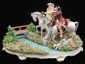 SITZENDORF PORCELAIN TABLE MOD