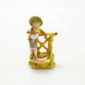 SITZENDORF SMALL PORCELAIN FIG