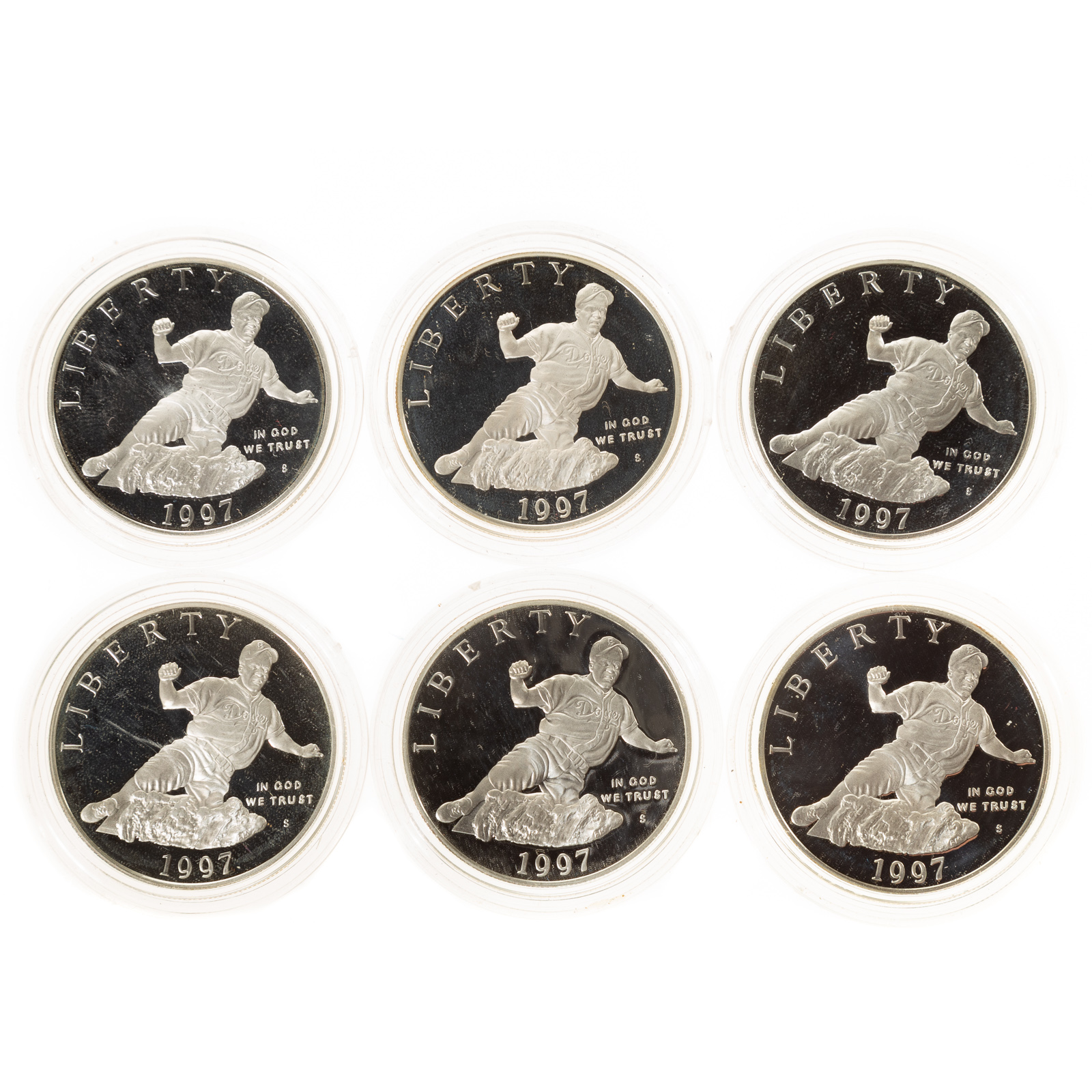 SIX 1997-S JACKIE ROBINSON $1