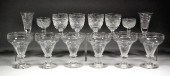 Six 19th Century glass rummers