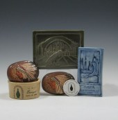 Six (6) American Art Pottery C