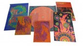 SIX ABSTRACT AND PSYCHEDELIC P
