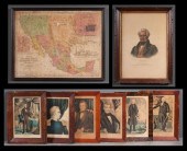 Six American 19th century Pres