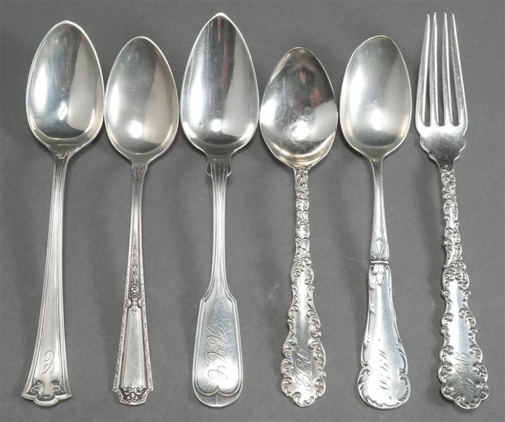SIX AMERICAN PREDOMINANTLY STERLING