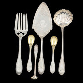 SIX AMERICAN SILVER FLATWARE S