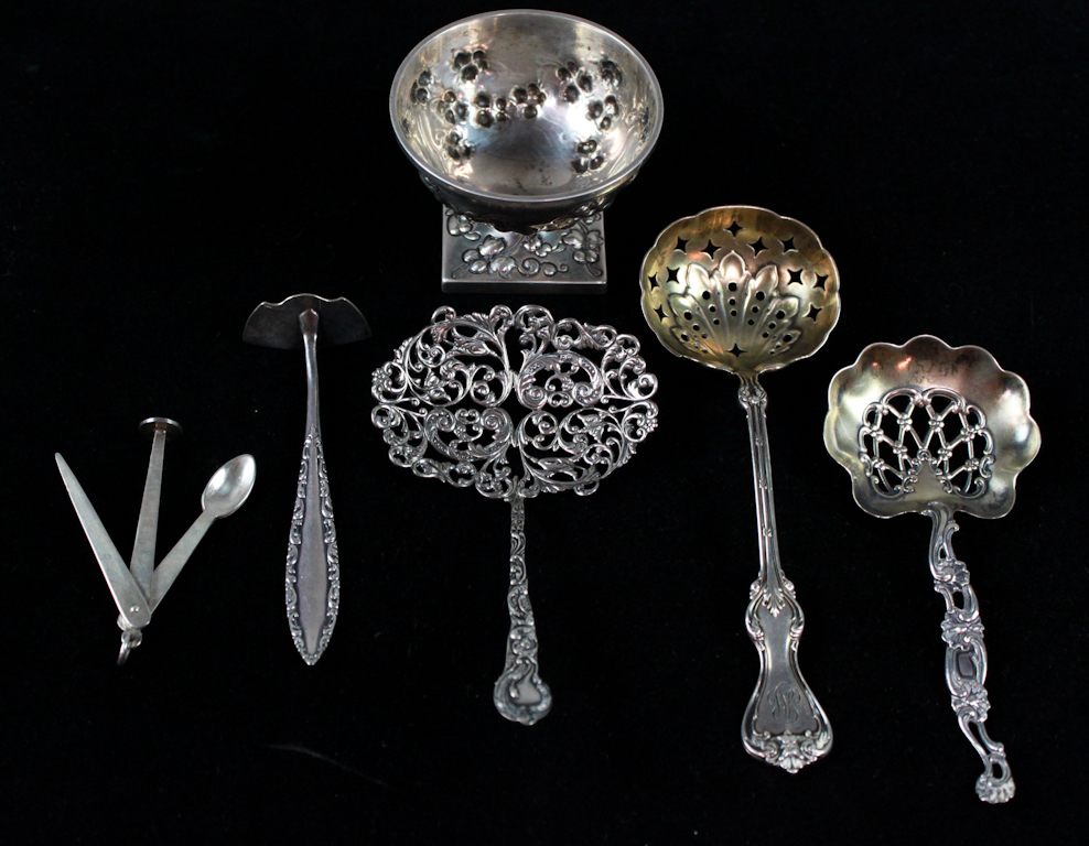 SIX AMERICAN STERLING ARTICLES
