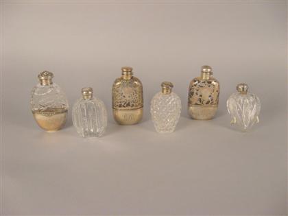 Six American sterling silver