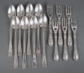 Six American weighted silver p