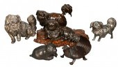 SIX ANIMAL FIGURESSix Animal F