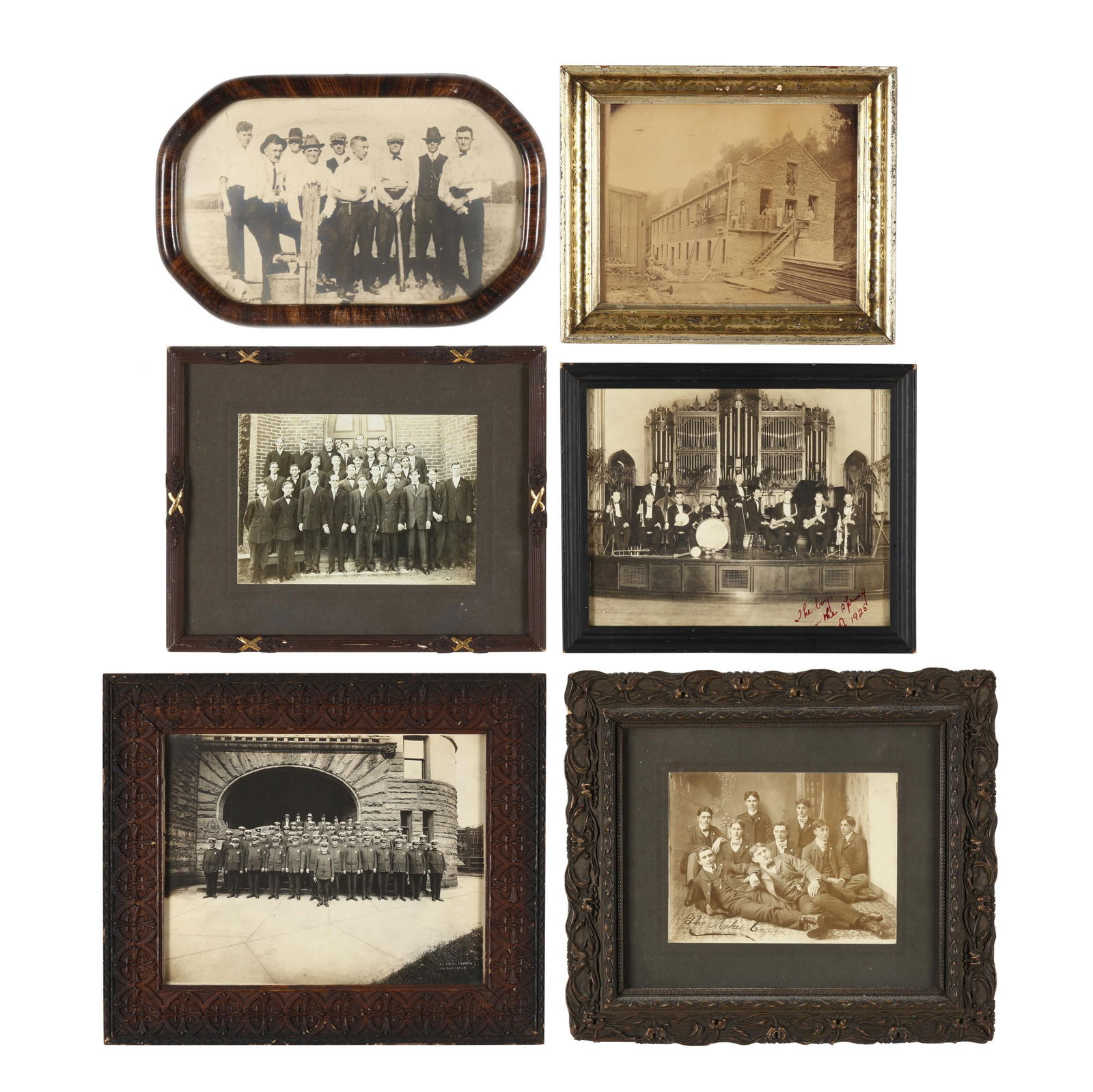 SIX ANTIQUE AND VINTAGE