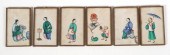 SIX ANTIQUE CHINESE MINIATURE