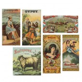 SIX ANTIQUE FRAMED VIRGINIA AN