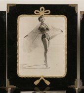 Six Art Deco frames including