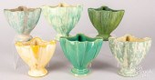 SIX ART POTTERY HANDKERCHIEF V