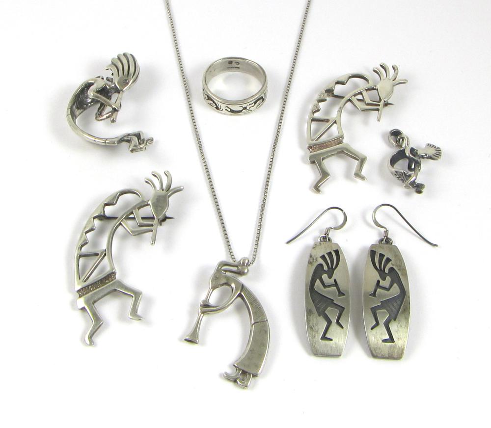 SIX ARTICLES OF STERLING SILVER