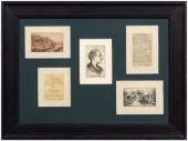 Six Arts and Crafts etchings,