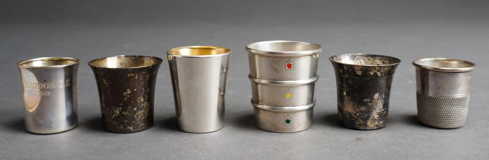 SIX ASSORTED AMERICAN STERLING
