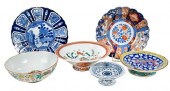 SIX ASSORTED CHINESE PORCELAIN