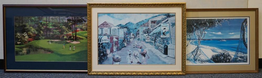 SIX ASSORTED FRAMED ARTWORKS