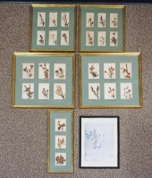 SIX ASSORTED FRAMED WORKS OF A