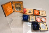 SIX ASSORTED GUTTA PERCHA CASE