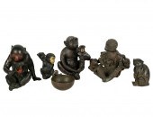 SIX ASSORTED MONKEY GROUPSeach