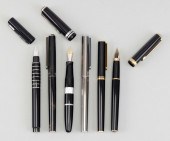 SIX ASSORTED PENS LENGTHS APPR