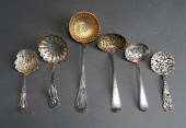 SIX ASSORTED STERLING SILVER S