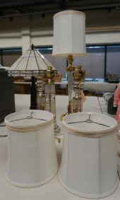 SIX ASSORTED TABLE LAMPSSix As