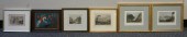 SIX ASSORTED WORKS OF ARTSix A