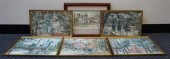 SIX ASSORTED WORKS OF ARTSix A