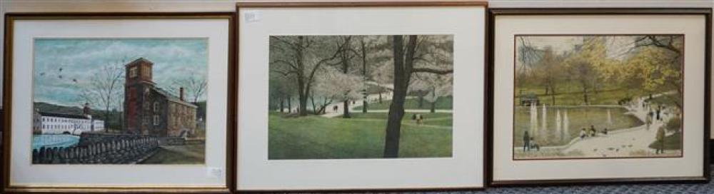 SIX ASSORTED WORKS OF ARTSix