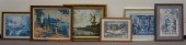 SIX ASSORTED WORKS OF ARTSix A