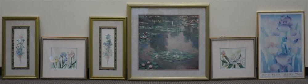 SIX ASSORTED WORKS OF ARTSix