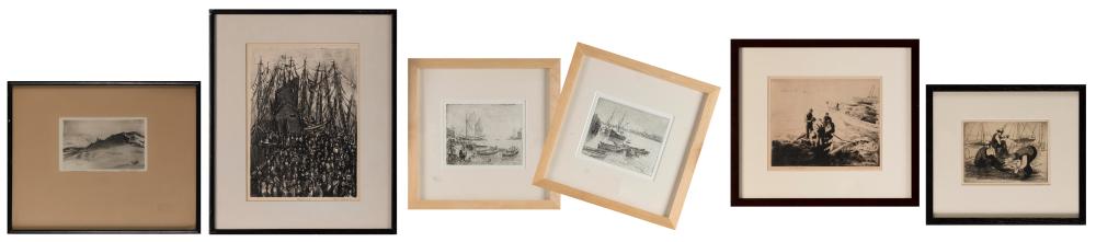 SIX ASSORTED WORKS, SOME WITH