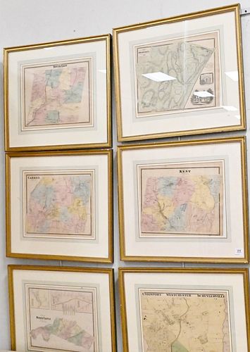 SIX ATLAS OF NEW YORK AND VICINITY,