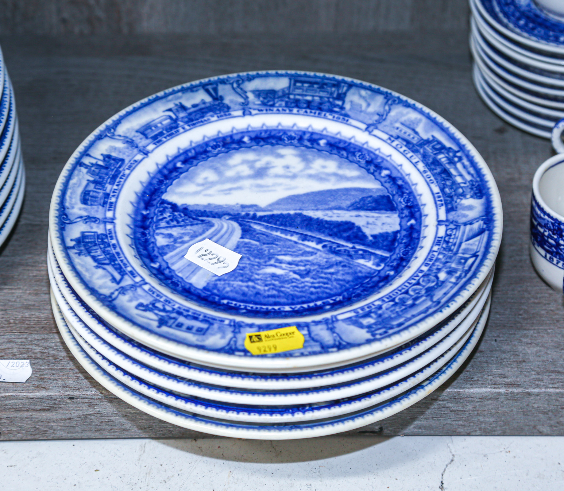 SIX B & O CENTENNIAL LUNCHEON