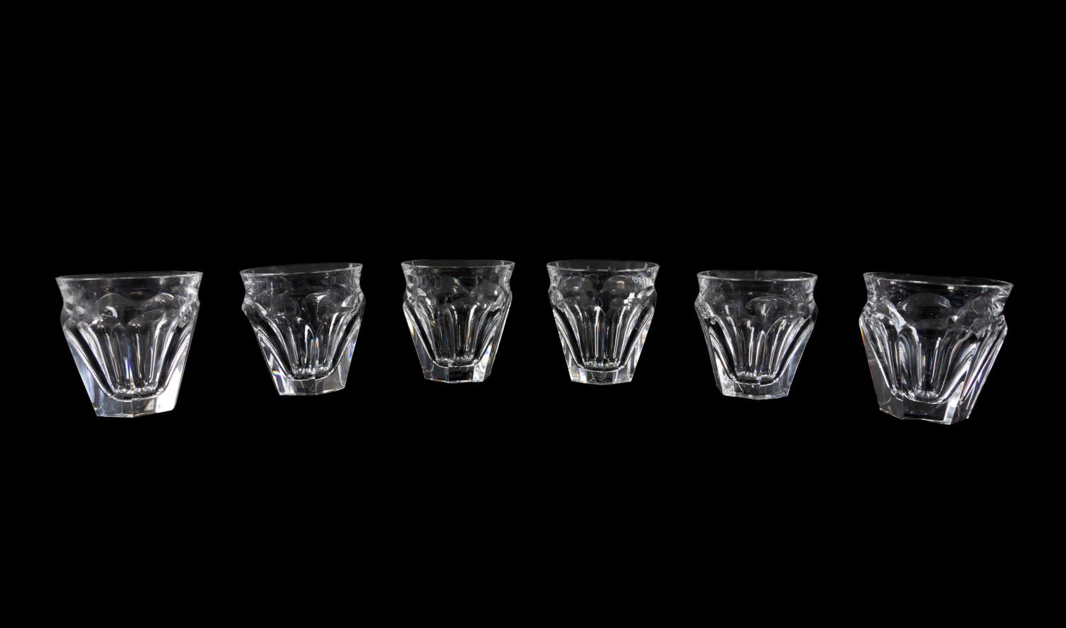 SIX BACCARAT 'HARCOURT TALLEYRAND