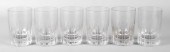 SIX BACCARAT 'ROTARY' DOUBLE O