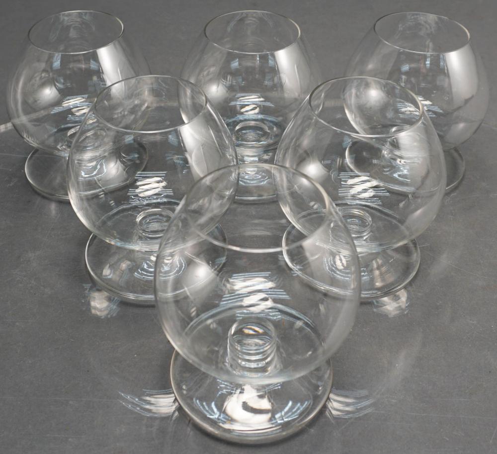 SIX BACCARAT 'ST REMY' BRANDY