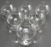 SIX BACCARAT 'ST REMY' BRANDY