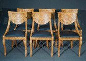 SIX BIEDERMEIER STYLE CHERRY A