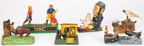 SIX BOOK OF KNOWLEDGE CAST IRON