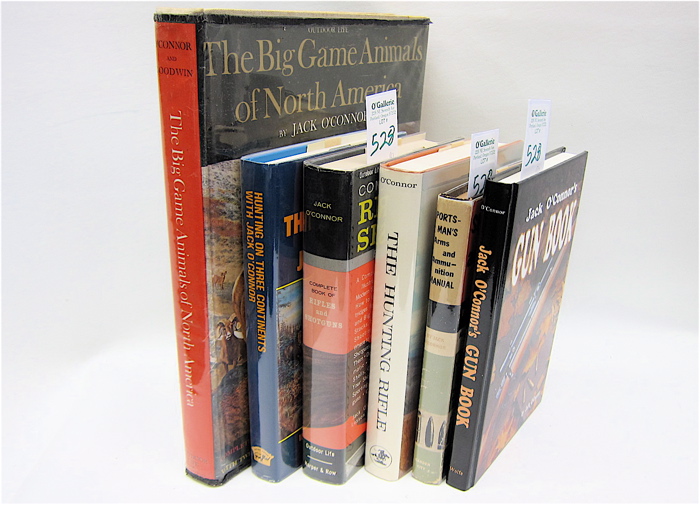 SIX BOOKS BY JACK O'CONNOR