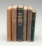 Six books, Georgia histories: