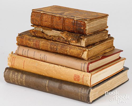 SIX BOOKS, INCLUDING POEMS ON