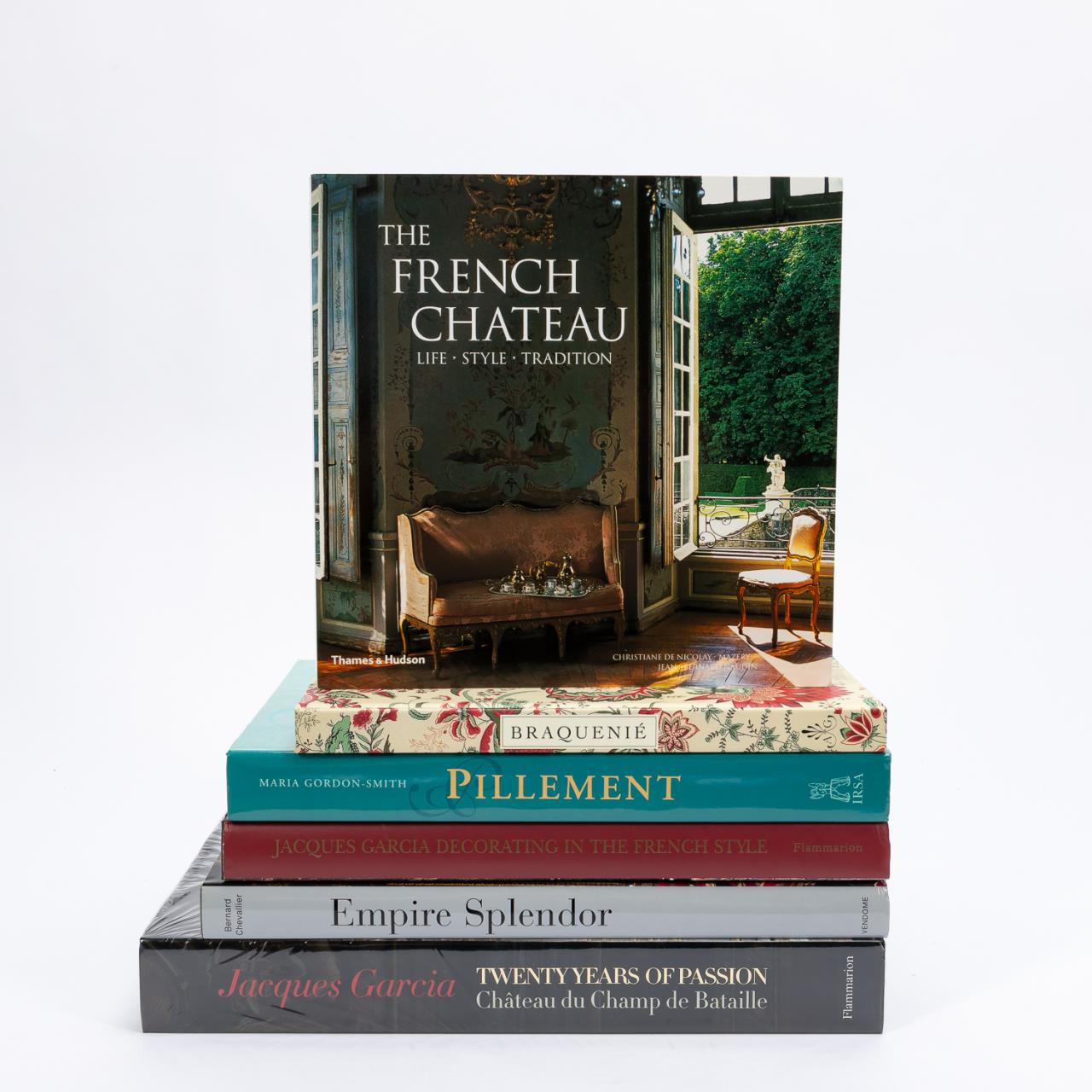 SIX BOOKS ON FRENCH DECORATING