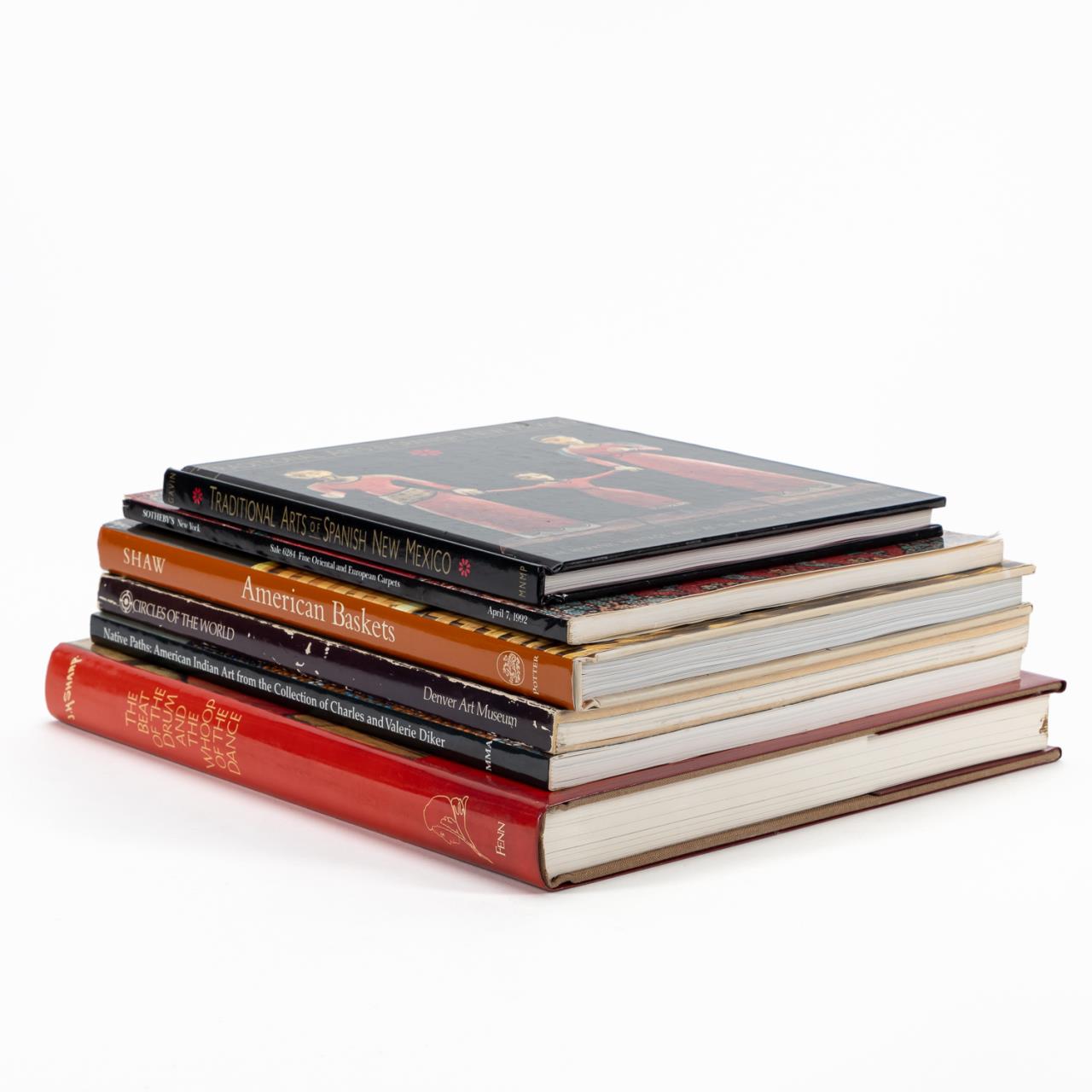 SIX BOOKS ON MAINLY NATIVE CRAFTS