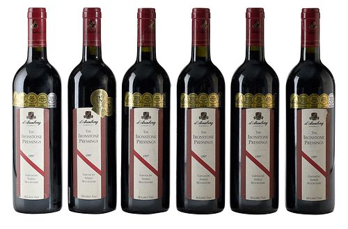 SIX BOTTLES 1997 D'ARENBERG "THE