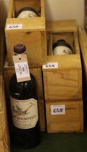 Six bottles including two Chat